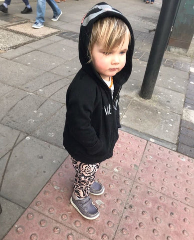 KIDS LEGGINGS LEOPARD PRINT
