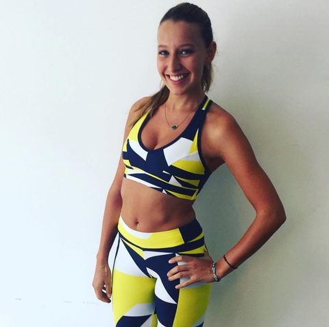 KAYLA CROP TOP GEO