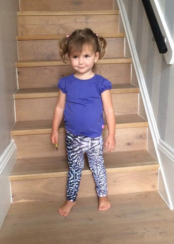 KIDS LEGGINGS FEATHER